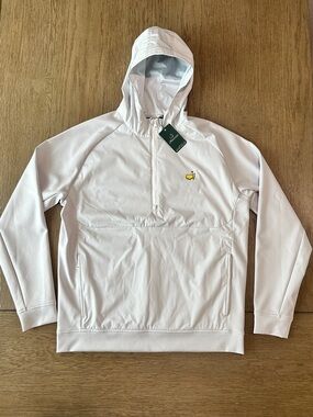 NWT Peter Millar Masters Performance 1/4 Zip Jacket Augusta National Size M